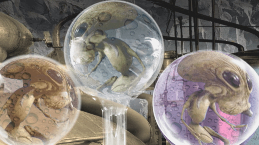 Selenites are bred to perform specific tasks for their society