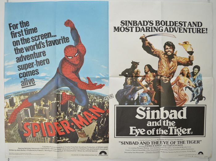 Spider-Man/Sinbad and the Eye of the Tiger: I saw this double feature at the cinema too!