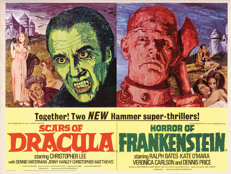 Scars of Dracula/Horror of Frankenstein
