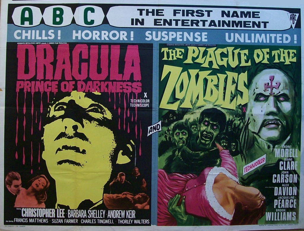 This is a Hammer double bill that would've been great to see on the big screen