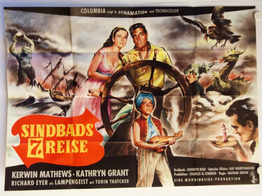 German double-panel poster