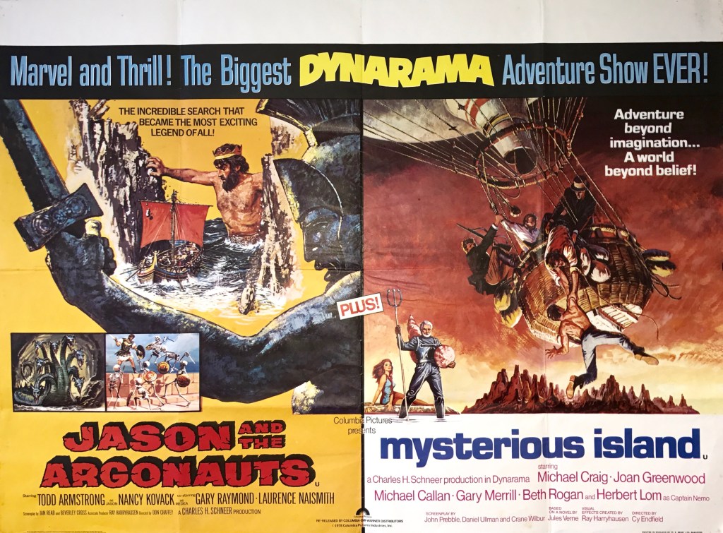 A great Harryhausen double feature I caught at the theatre!