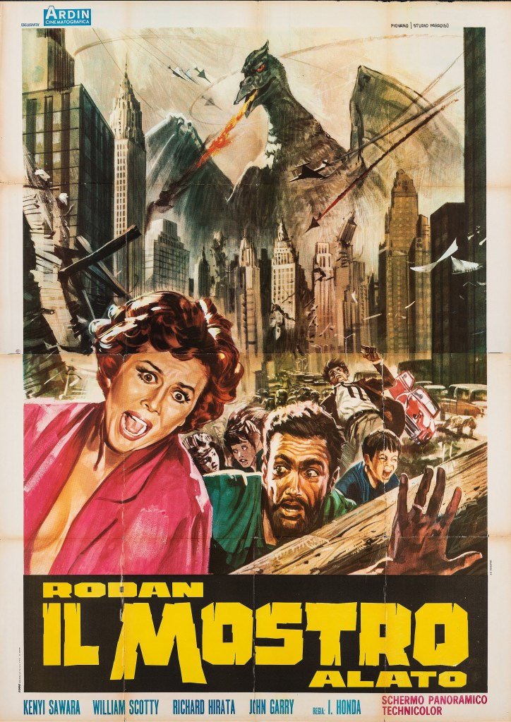 Italian poster: love this one too! The Italian poster artists were awesome!