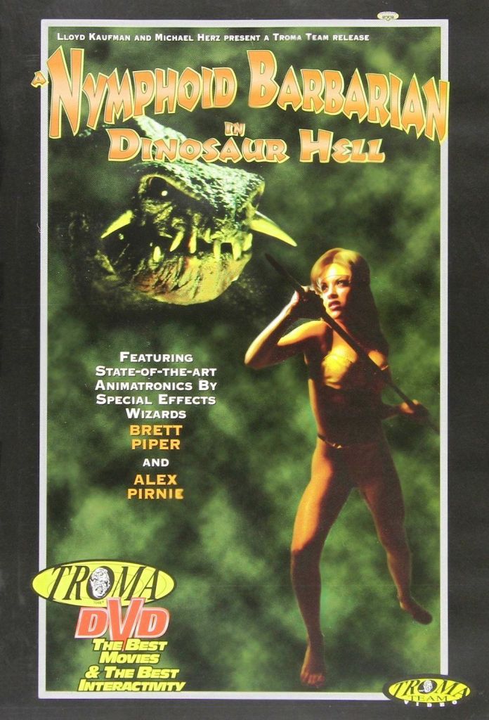 A Nymphoid Barbarian In Dinosaur Hell (aka Dark Fortress) DVD cover