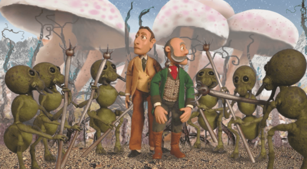 ...and are captured by Selenites