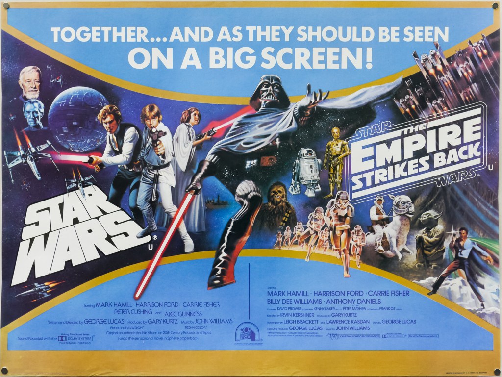 A Star Wars double bill I saw at the theatre!