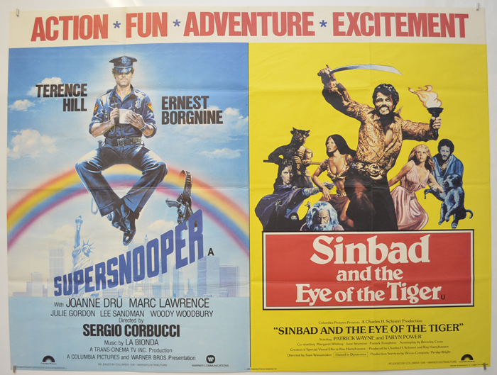 Supersnooper/Sinbad and the Eye of the Tiger: saw this double feature at the theatre!