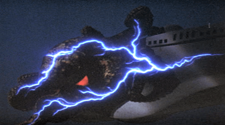 Zapping a giant octopus!