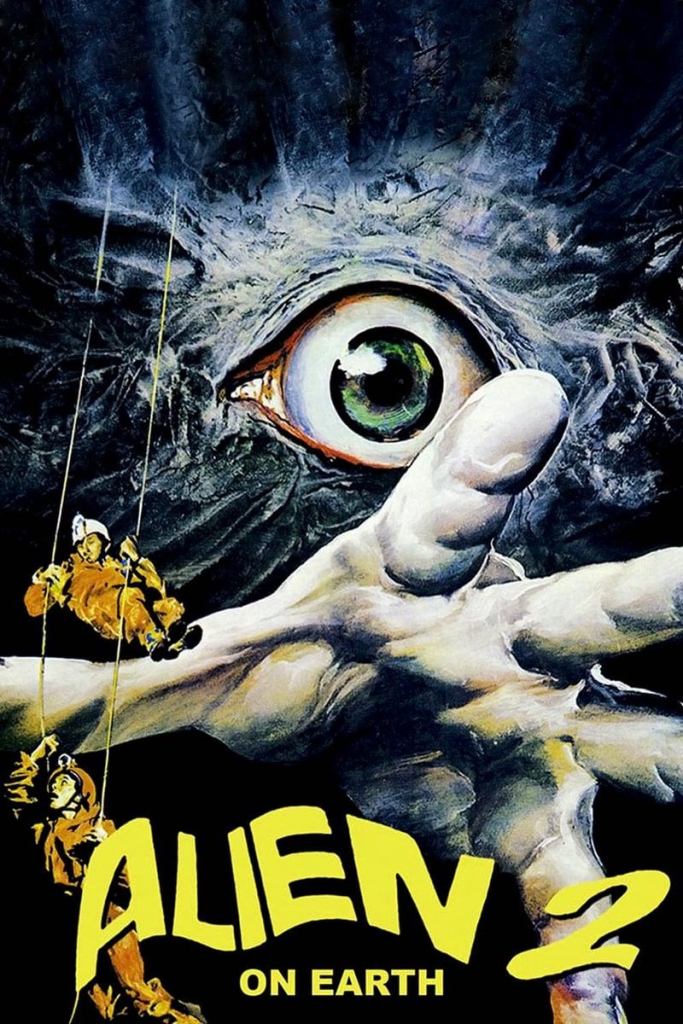 I don't think there was a shot of an eyeball within a boulder in the movie, but it's an interesting image, I guess