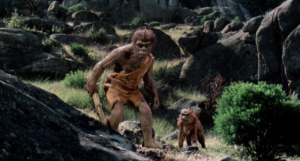 Trog and Kassim the baboon