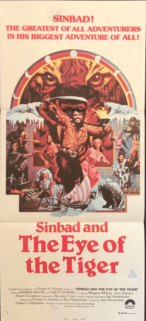 Australian daybill poster