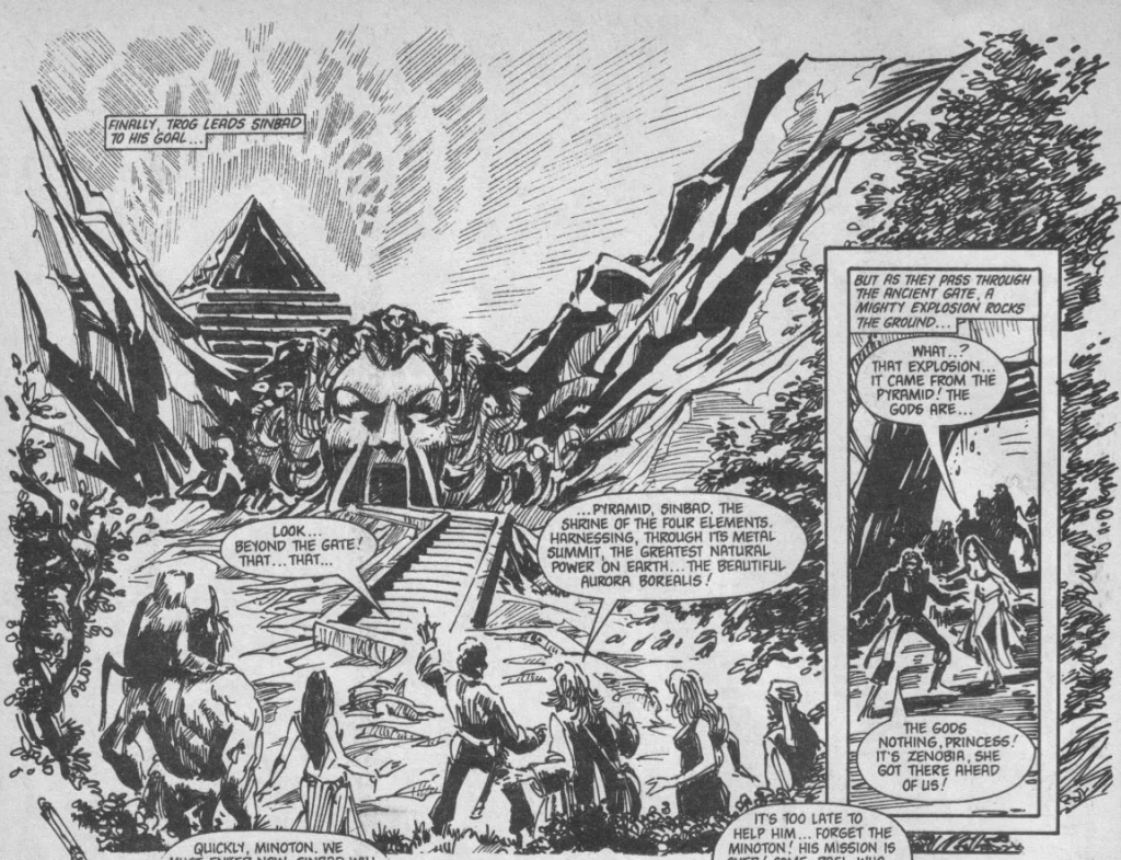 Reaching the gate...