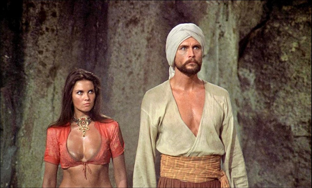 John Phillip Law and Caroline Munro