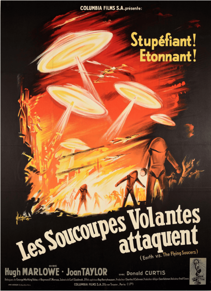 French poster - nice, loose artwork by Georges Kerfyser