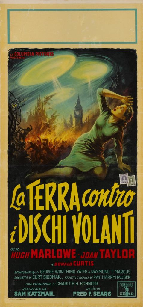 Italian Locandina movie poster (Anselmo Ballester art)