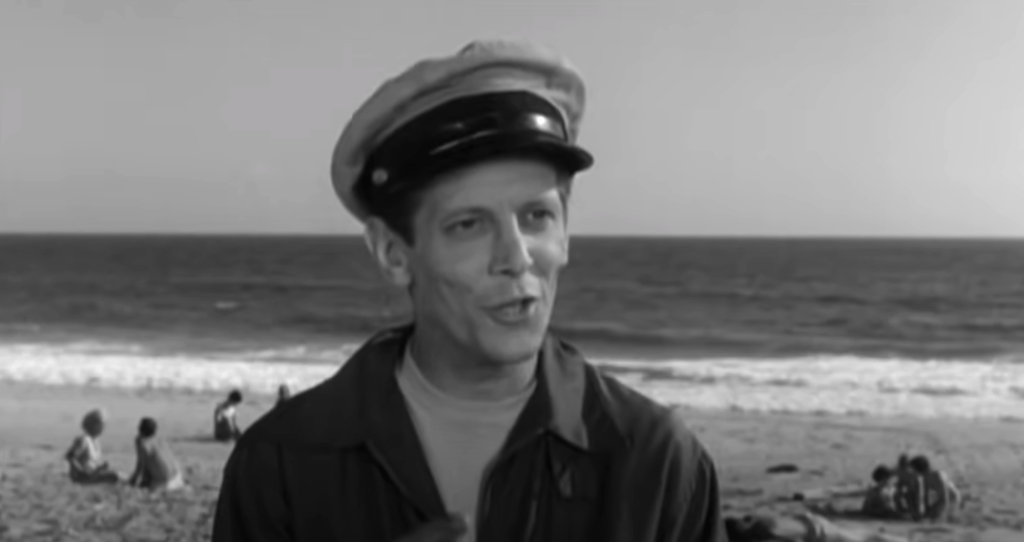 Nick the blackmailing beatnik (Joe Turkel)