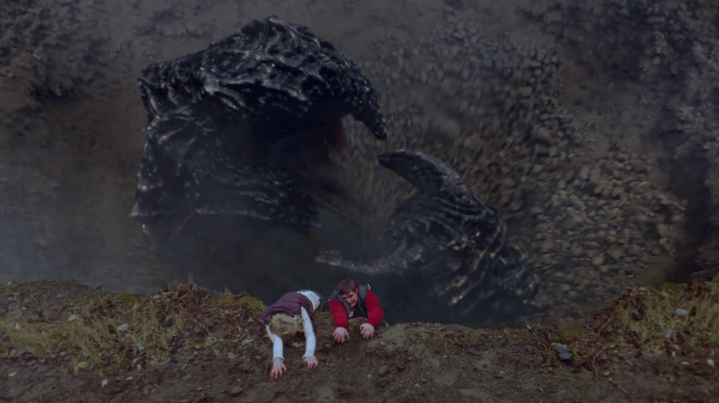 The Behemoth's knobbly outer skin reminds me a bit of the armoured carapaces of the Zargs in WARLORDS OF ATLANTIS