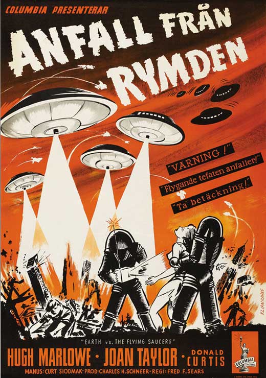Swedish poster: this one's very lively looking!