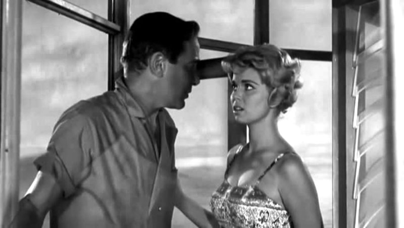 Lugene Sanders plays Tom's fiancée Meg Hubbard