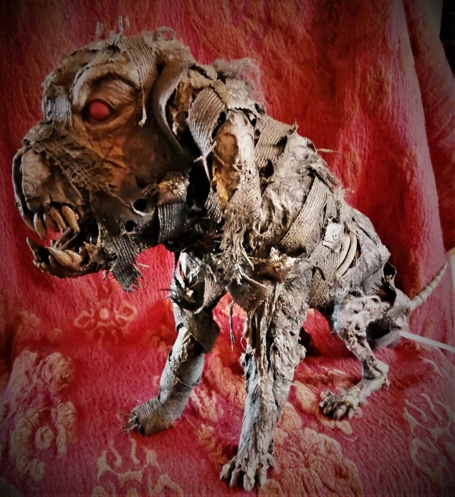 What a lovely, scraggy beast!