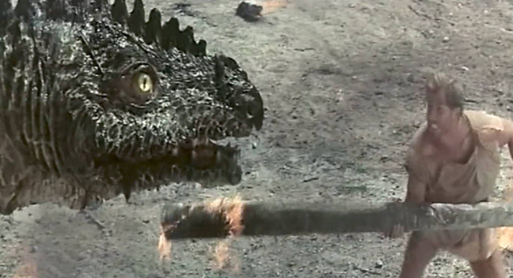 Perseus takes on a lake dragon!