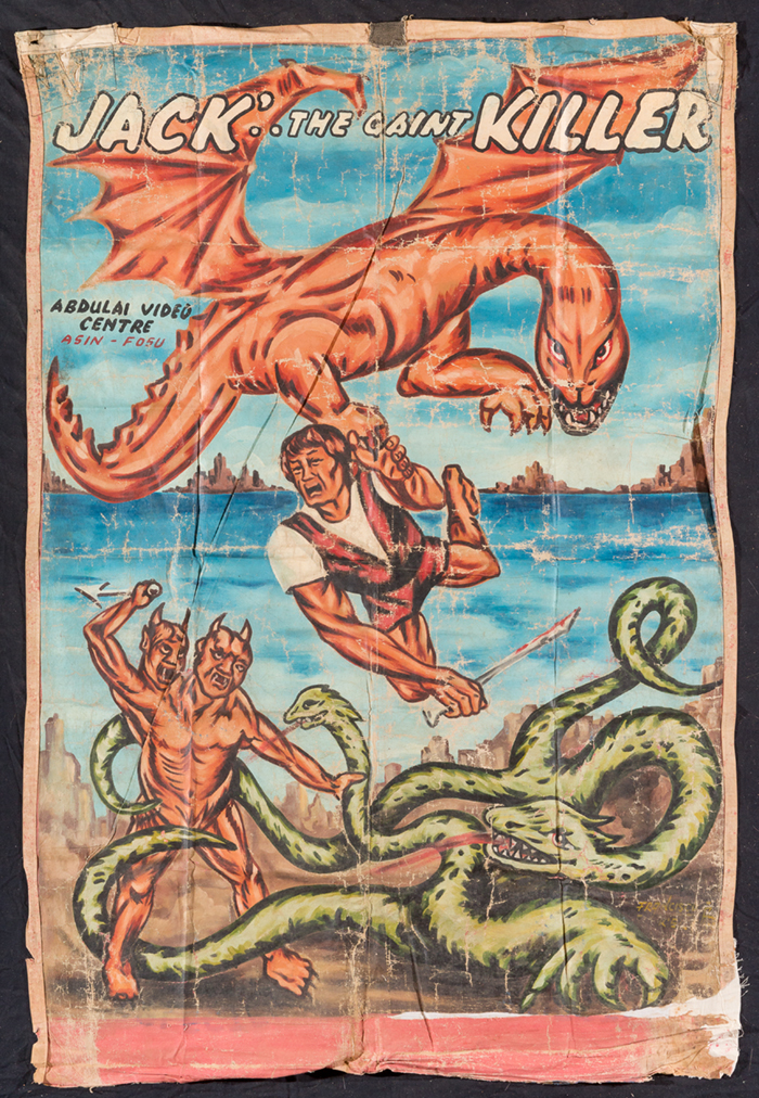 Ghanaian hand-painted poster