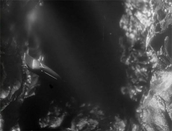 A teeny-tiny submarine model!