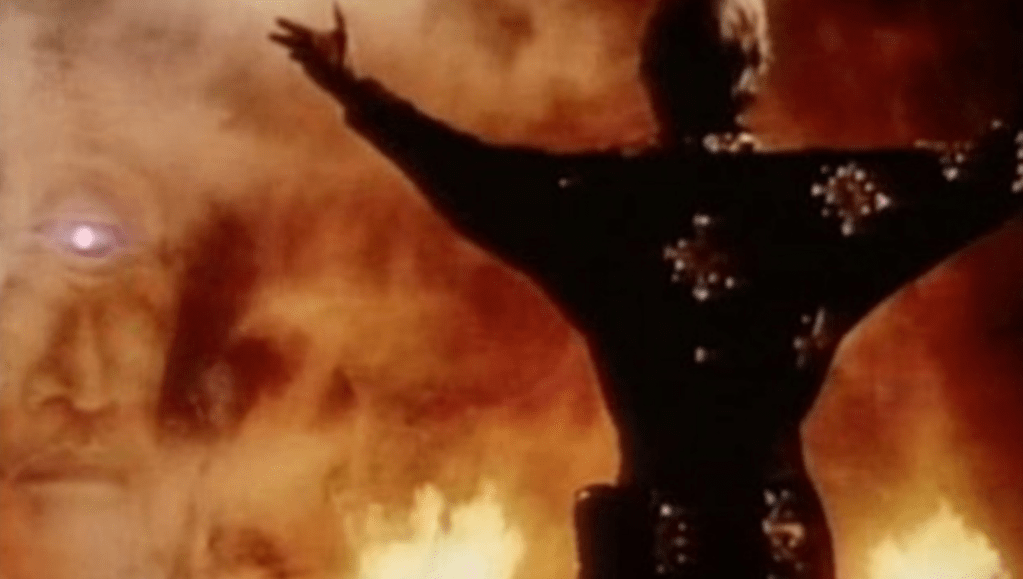 Aderbad calls upon his one-eyed goddess to aid him in his plot against the occupying Romans