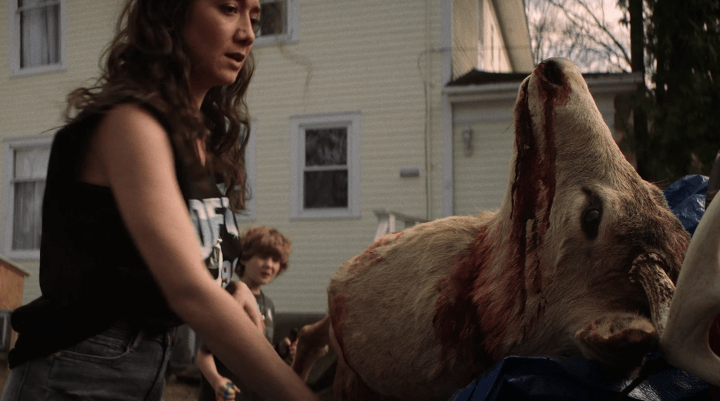 There's something in that deer...