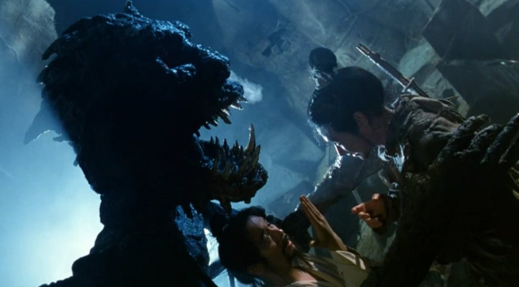 Another pic of the full-size monster model!