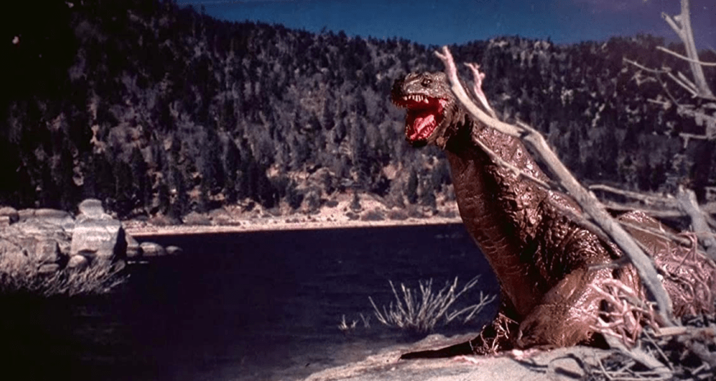 I love stop-motion monsters, so here's another pic of the plesiosaur!