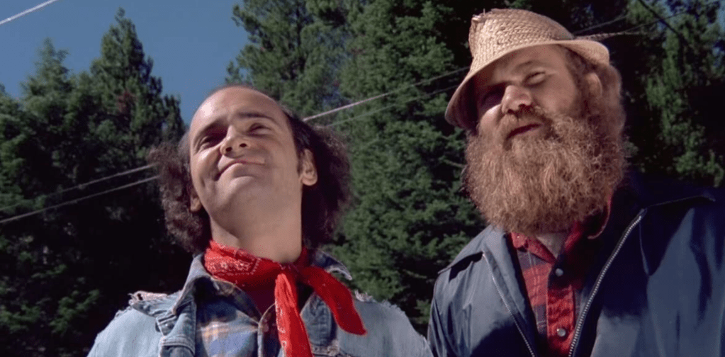 The reason I'm showing you these buffoons again is because you must accept the fact you will be seeing them a LOT if you watch this flick...