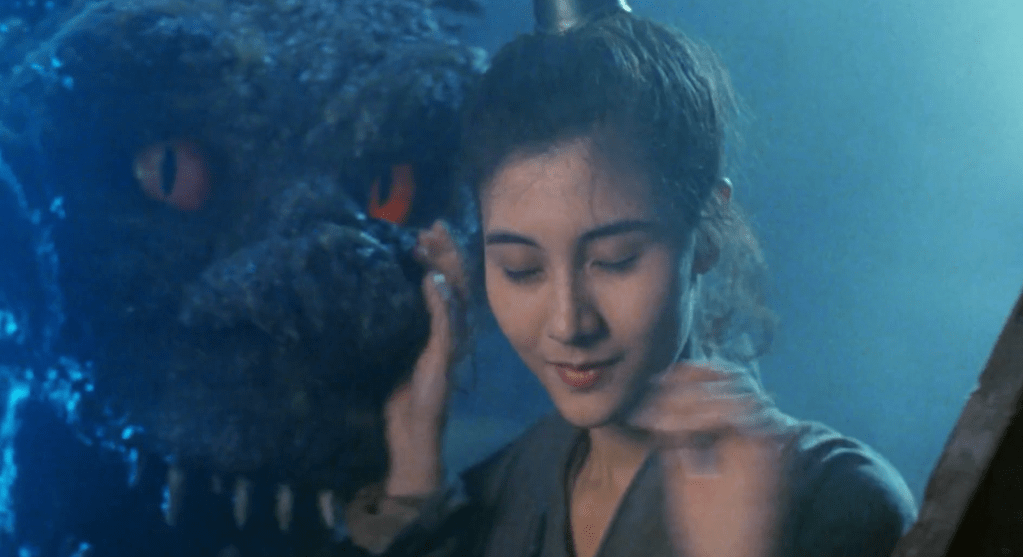 She doesn't know what she's touching...