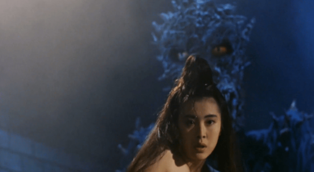 The corpse-monster is behind you...