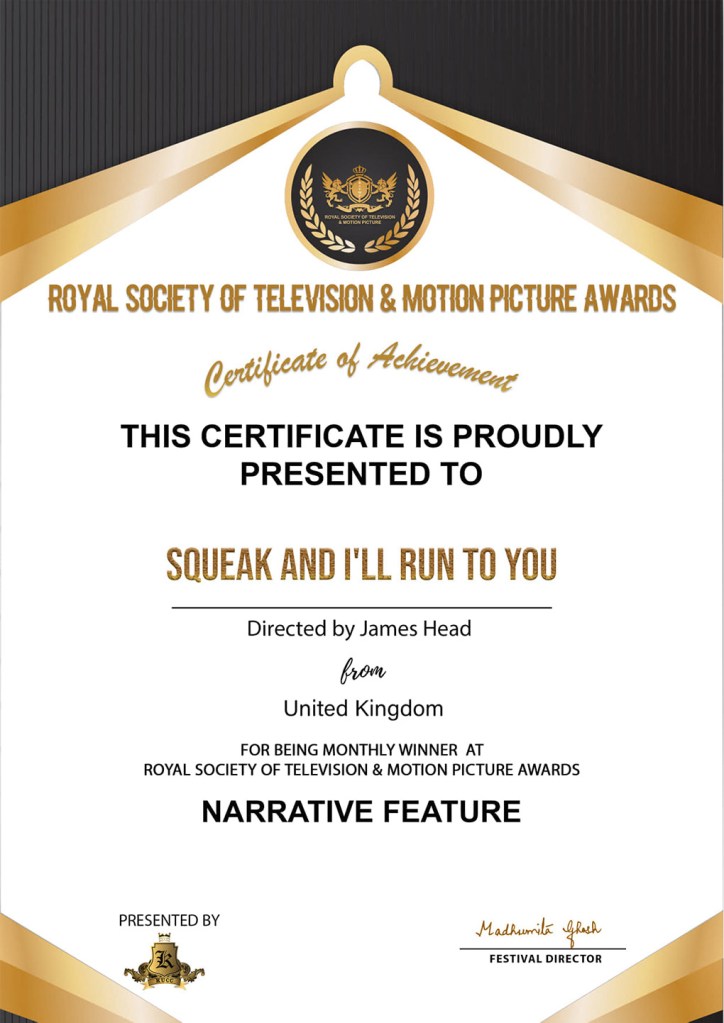 SQUEAK is winning awards. Woot!