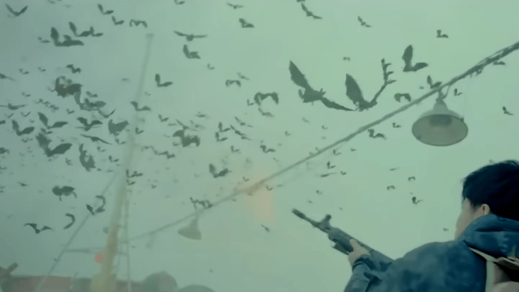 Bats! (they look pretty rubbish in the movie)