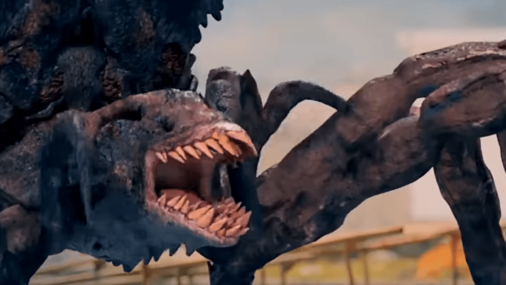 Another spider monster with teeth!