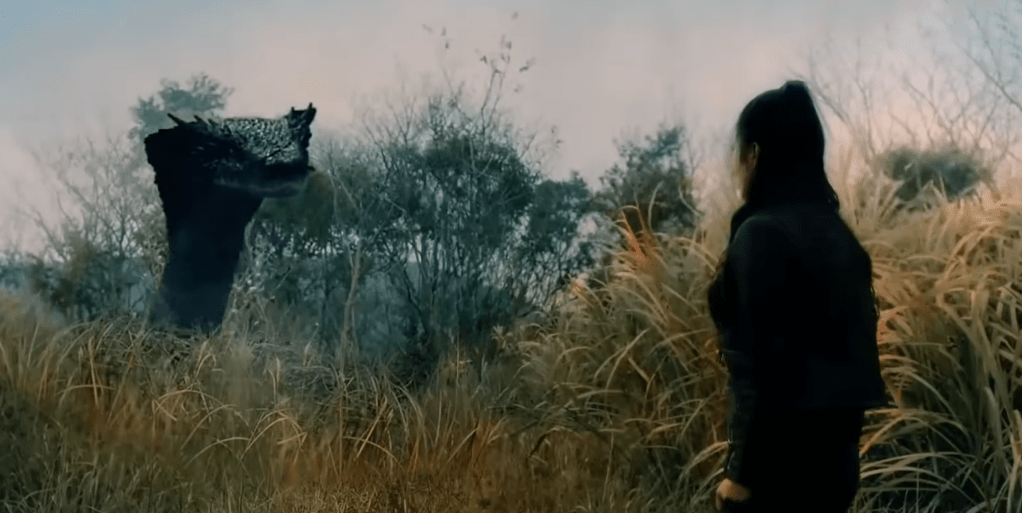 Where did this giant snake come from?!