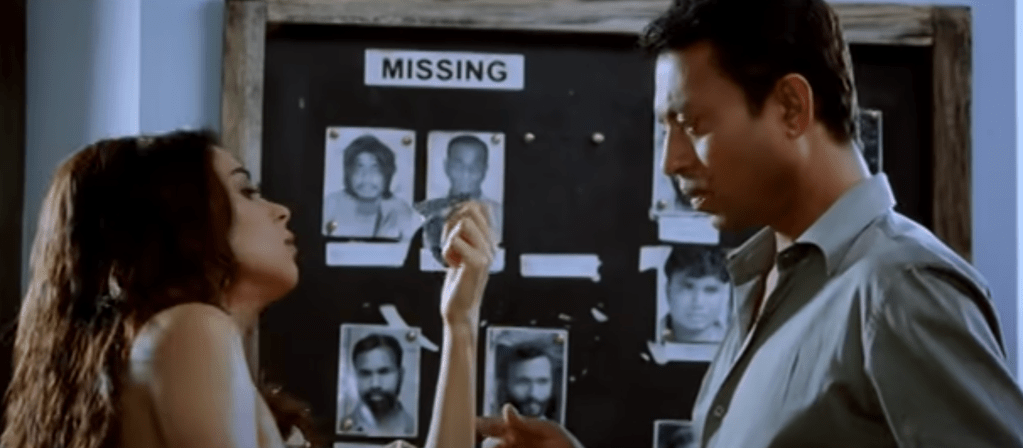 Mallika Sherawat and Irrfan Khan