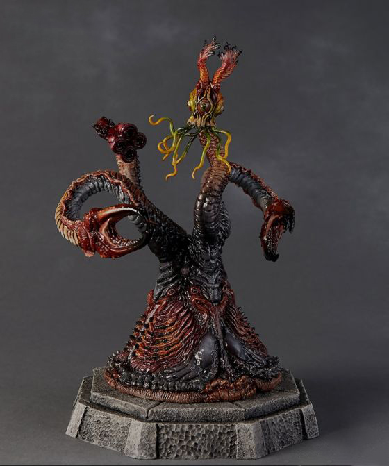 Great Race of Yith prepainted statue - front view