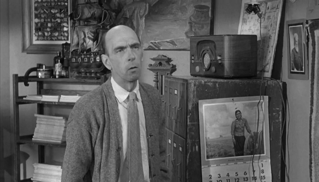 Milton Parsons plays glum Mr Dobbs