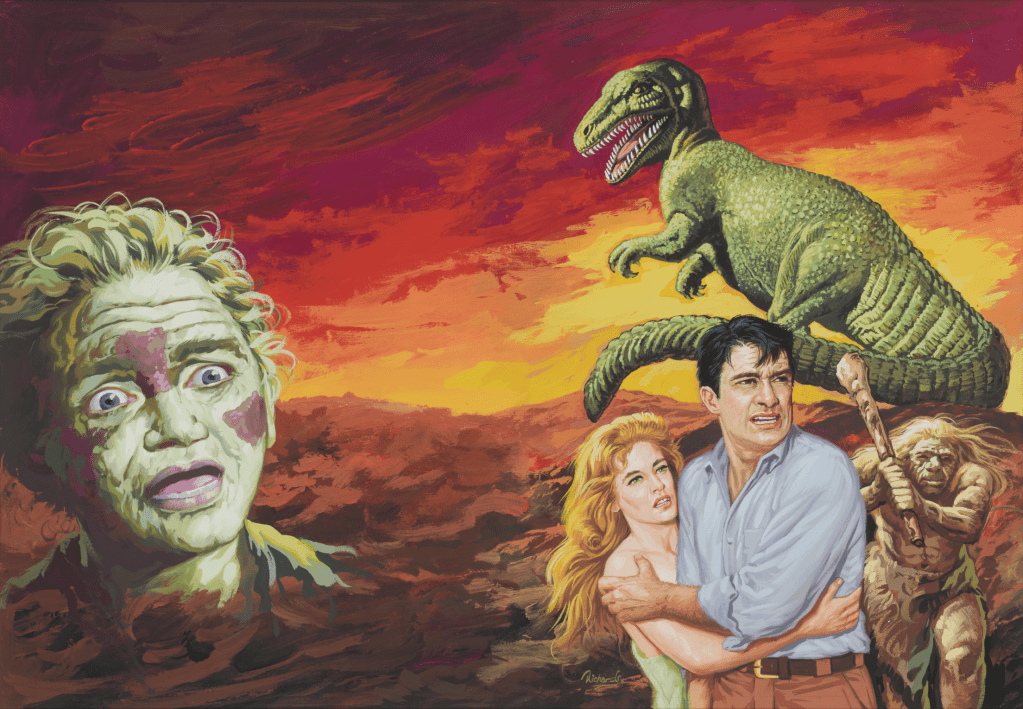 Gouache on art board, painted by Philip Richards