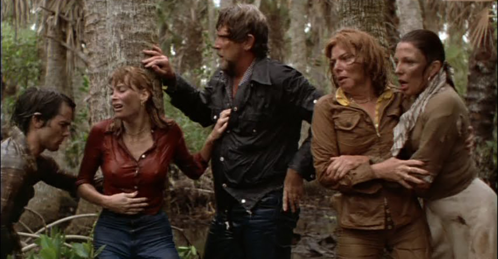 Everyone rapidly gets wet and dirty in this movie