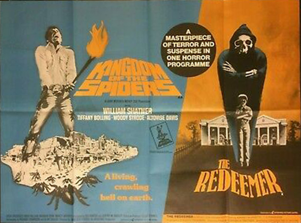 UK quad poster: a double bill with The Redeemer
