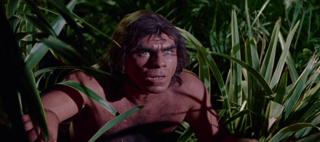 Cool caveman makeup by Don L. Cash