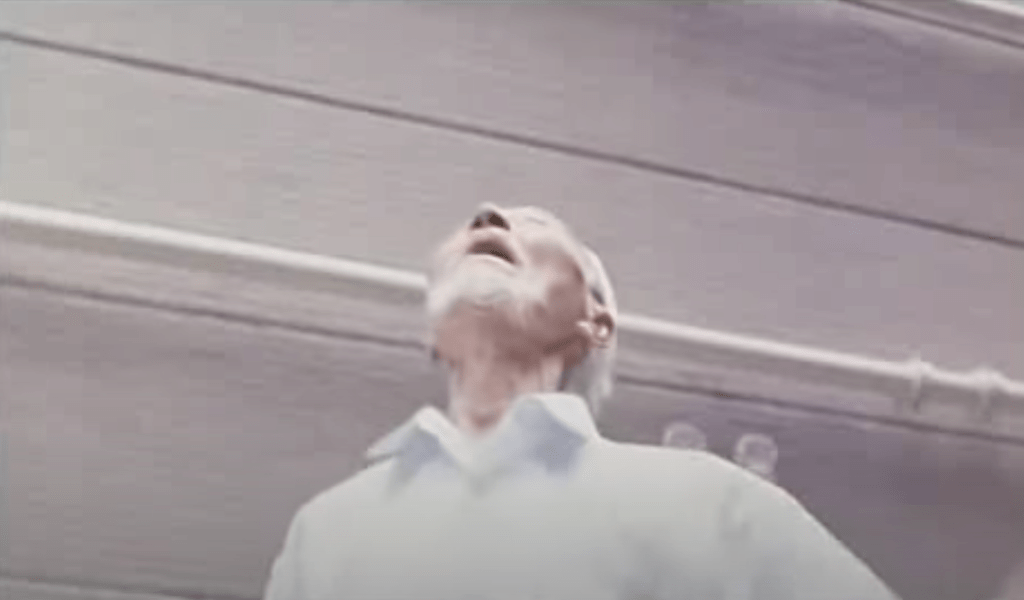 Don't look up, old fella...