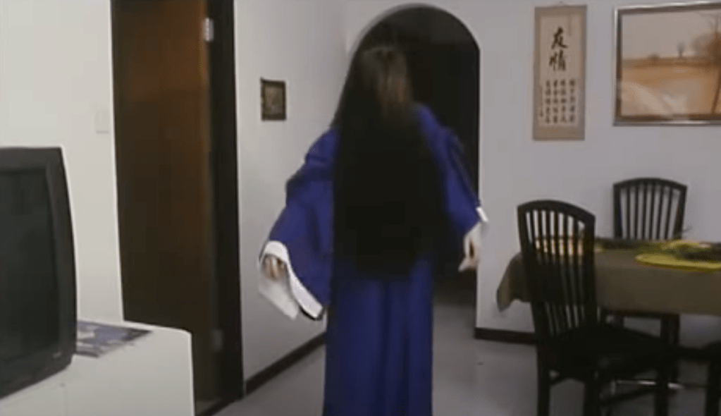 Cho Yan Mei is obviously heavily inspired by the ghostly character Sadako, from the successful Japanese movie Ring (1998)