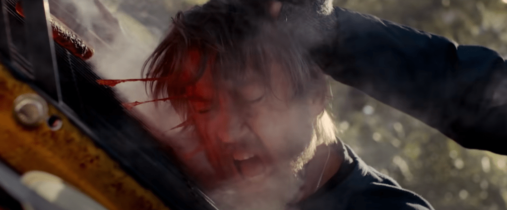 Chris Shiflett's face gets barbecued!