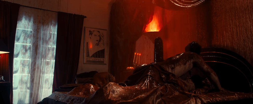 ...and then the chainsaw bisects the bodies!