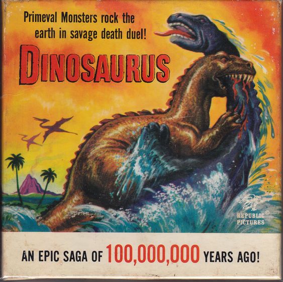 'Primeval monsters rock the earth in savage death duel!'